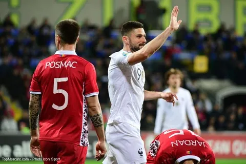 Chelsea : Deschamps conseille Giroud sur son avenir