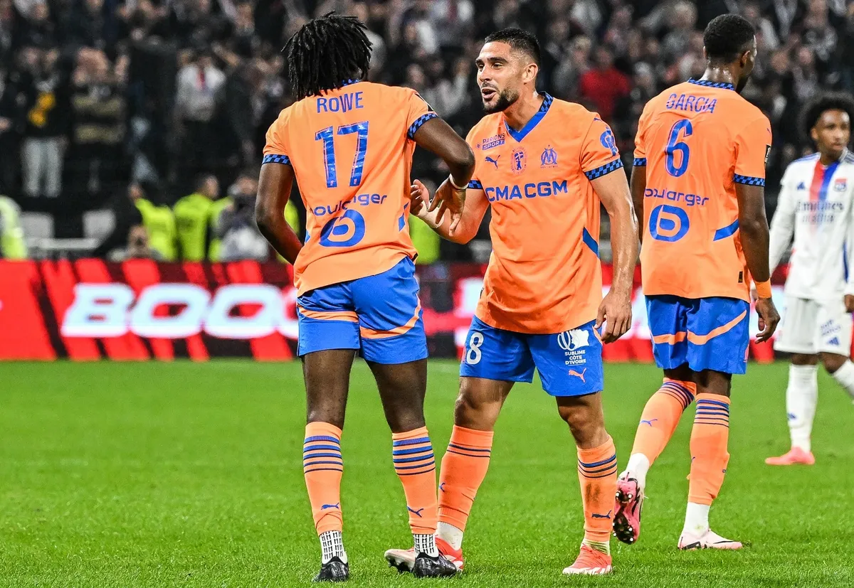 Neal Maupay, Jonathan Rowe, OM Marseille