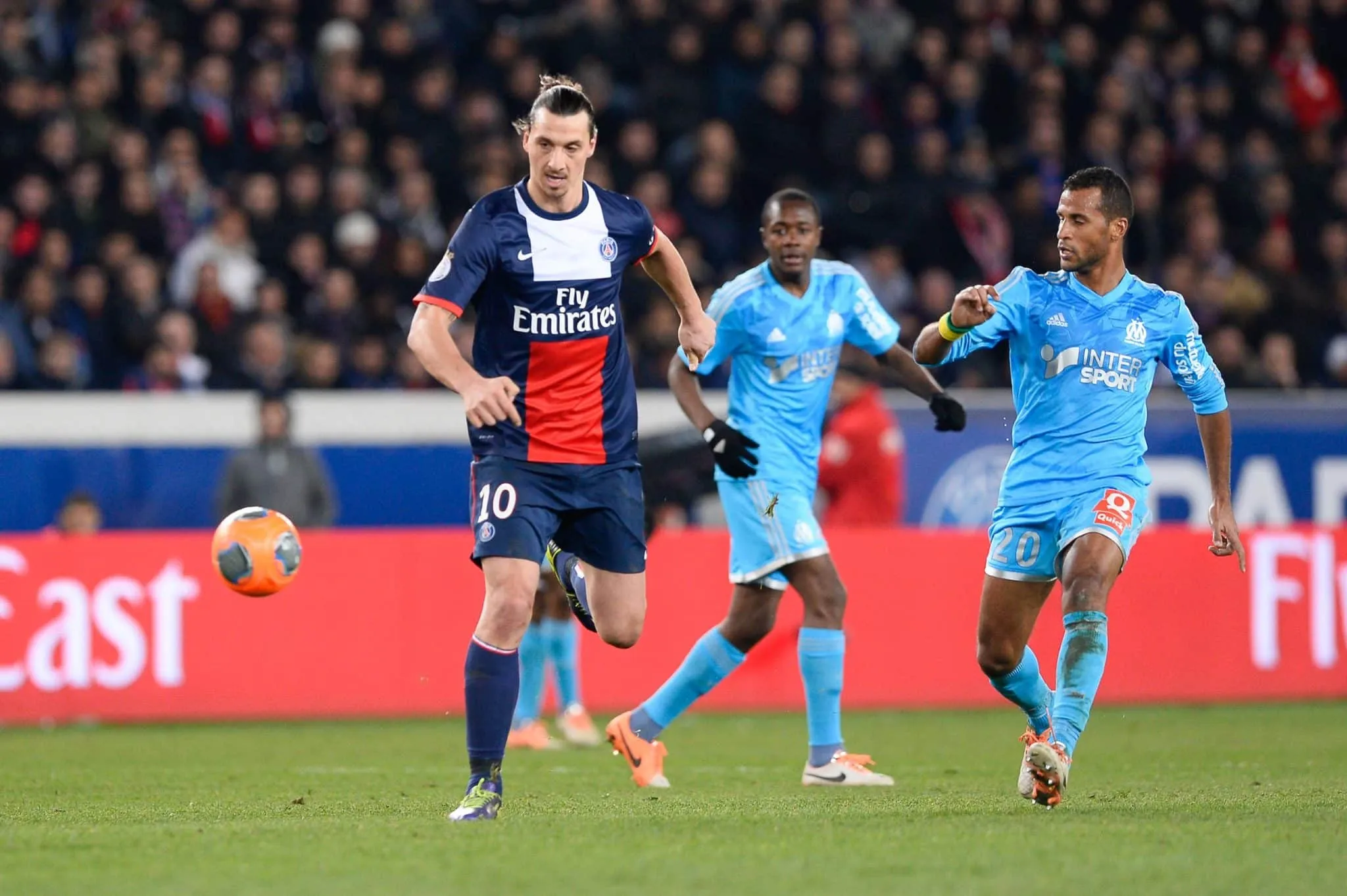 En mars 2014, quel joueur du PSG fait une chevauchée fantastique balle au pied depuis son camp, en transperçant le milieu et la défense de l’OM, puis en lobant d’une pichenette Steve Mandanda, avant que le ballon soit stoppé par Rod Fanni ?