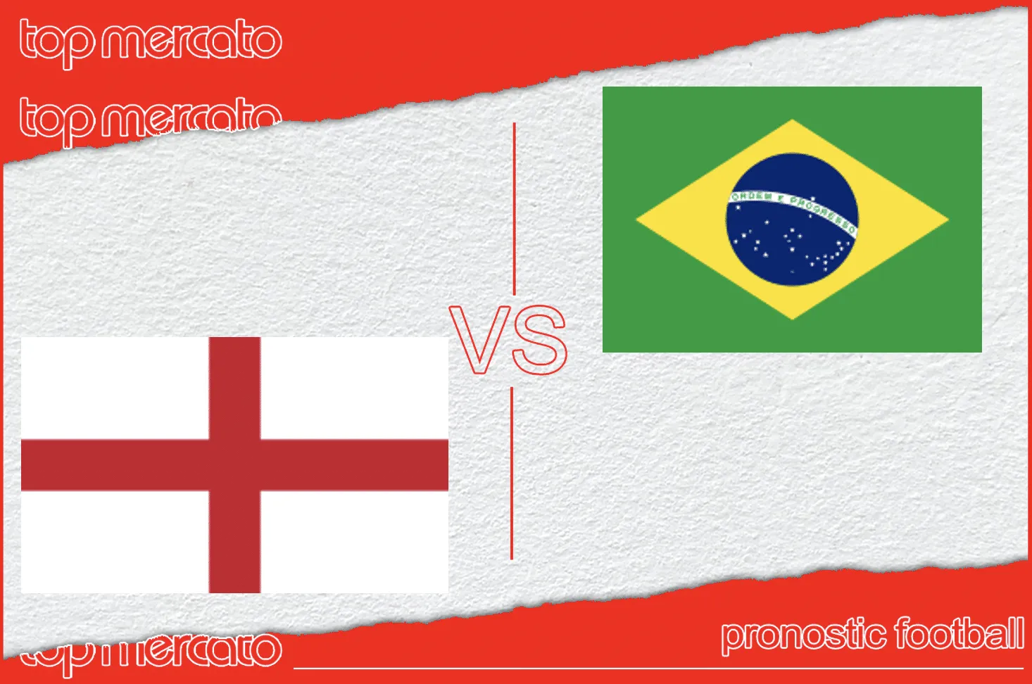 Pronostic Angleterre – Brésil