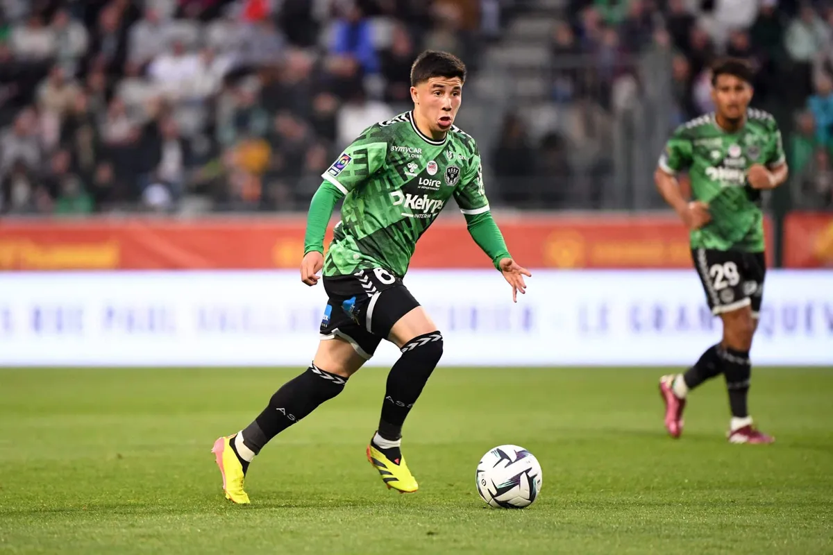 Benjamin Bouchouari ASSE Saint-Etienne