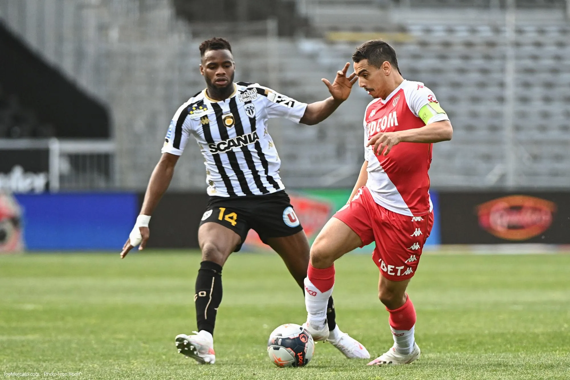 Lassana Coulibaly et Wissam Ben Yedder, SCO-ASM