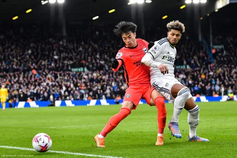 Kaoru Mitoma Georginio Rutter Brighton Leeds