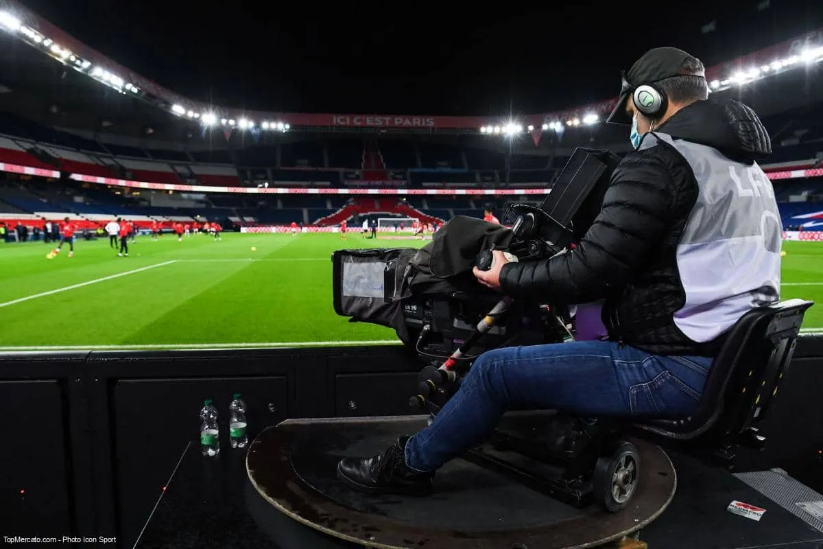 Parc des Princes, Télévision