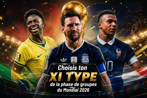 Coupe du monde 2026 : vote pour ton meilleur onze de la phase de groupes !