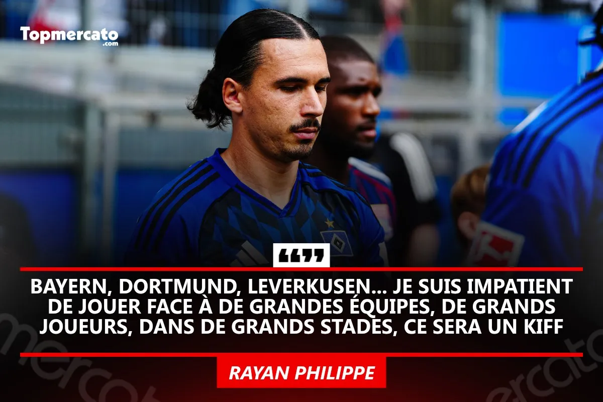 Rayan Philippe, Hambourg, attaquant français