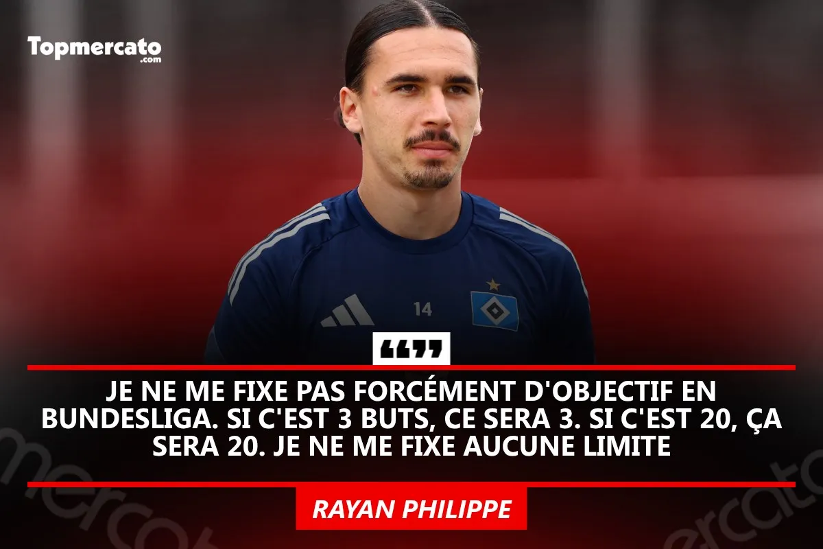 Rayan Philippe, Hambourg, attaquant français