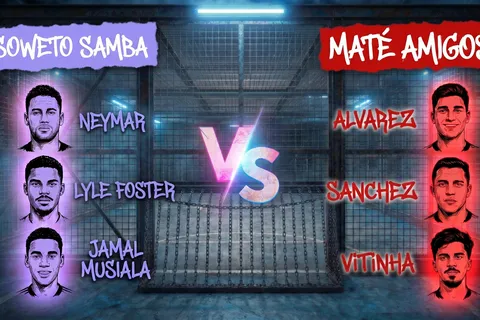 La Cage : Neymar et les Soweto Samba en travers de la route du Maté Amigos de Vitinha