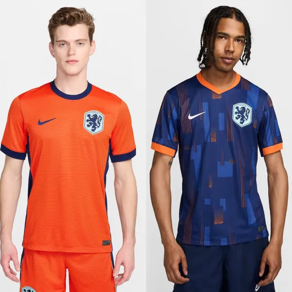 Maillot Pays-Bas Euro 2024 domicile extérieur