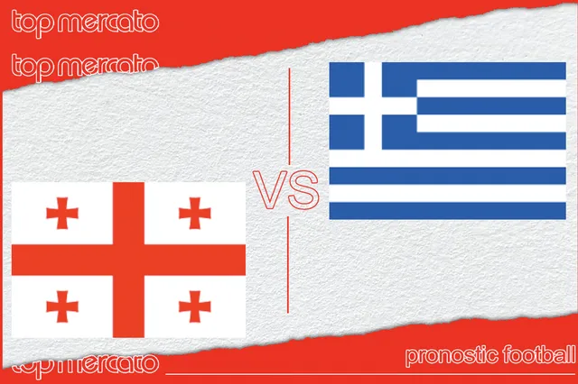 Pronostic Géorgie – Grèce et meilleures cotes à jouer