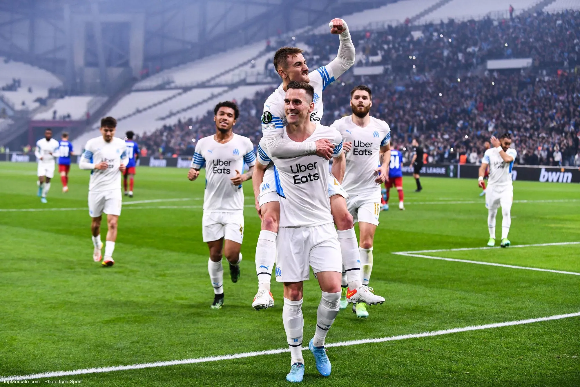Arkadiusz Milik, match Olympique de Marseille OM-FC Bâle