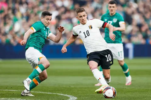 Thorgan Hazard, match Irlande-Belgique