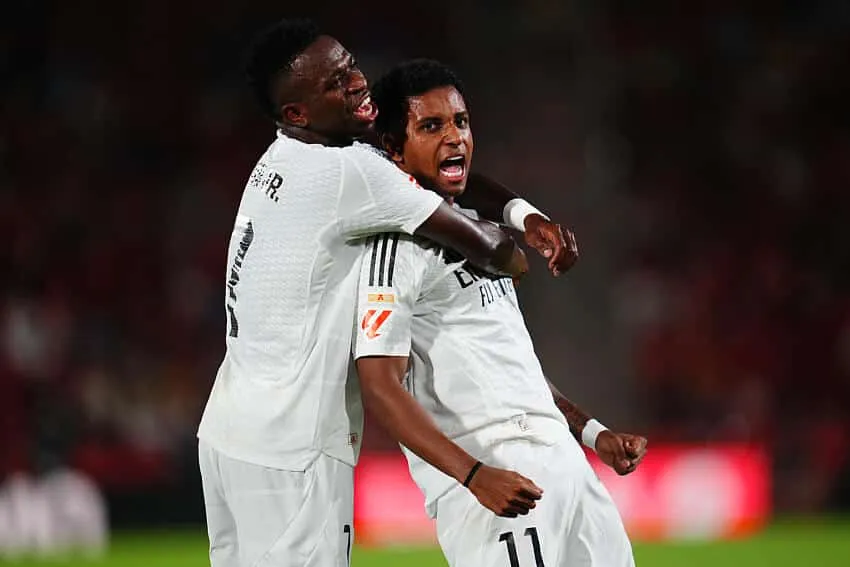 Rodrygo Goes et Vinicius Jr