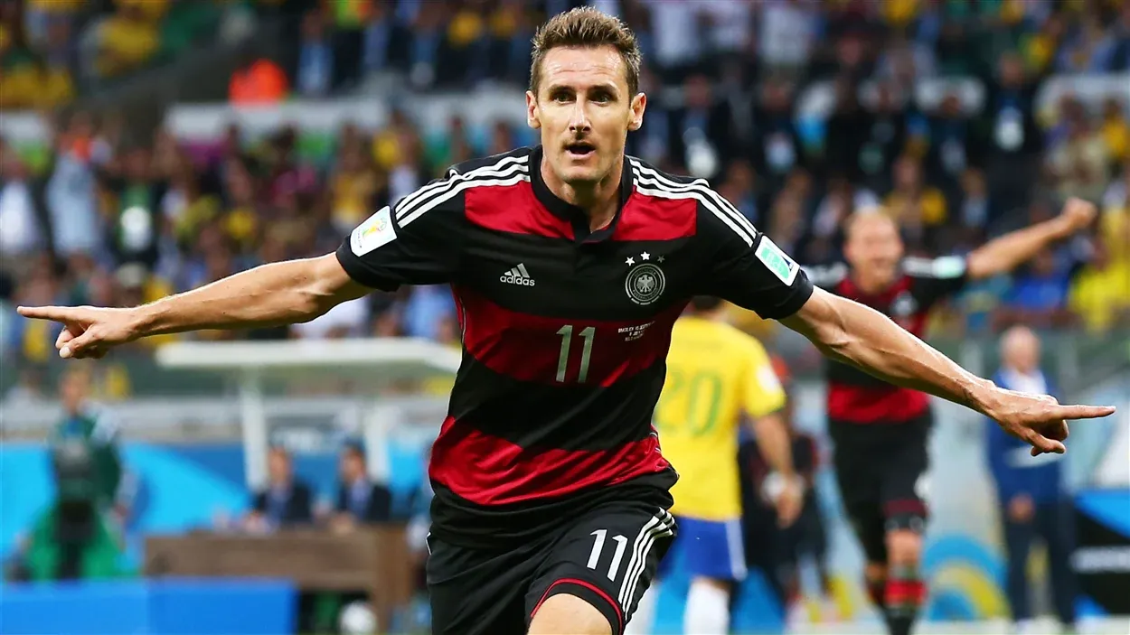 Miroslav Klose, recordman des buts en Coupe du Monde.