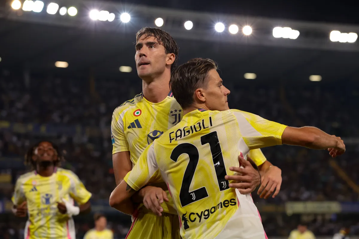 Dusan Vlahovic Nicolo Fagioli Juventus