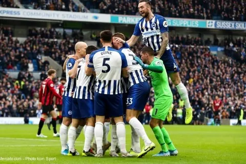 Premier League : Brighton s’impose contre Bournemouth