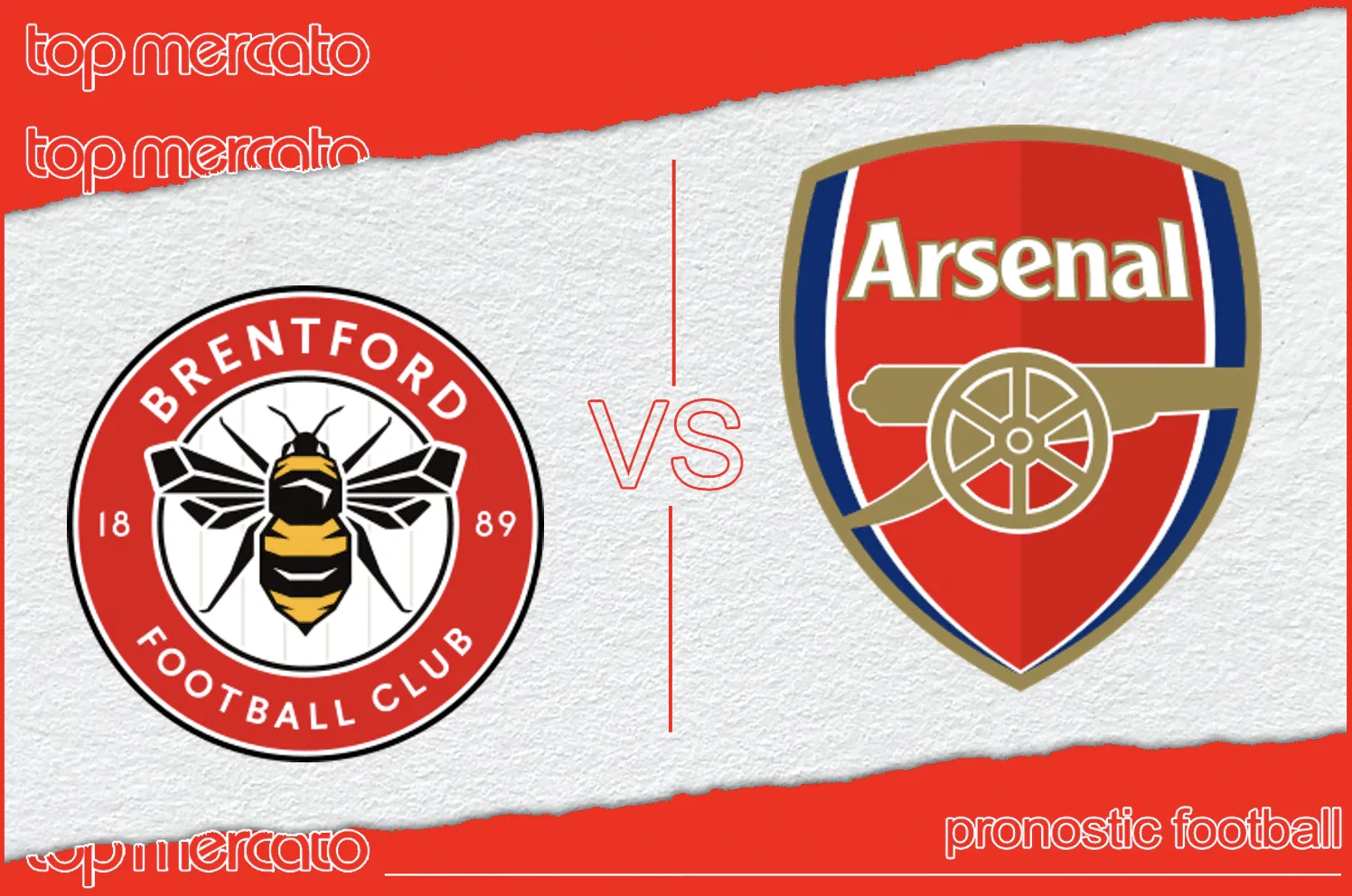 Pronostic Brentford Arsenal
