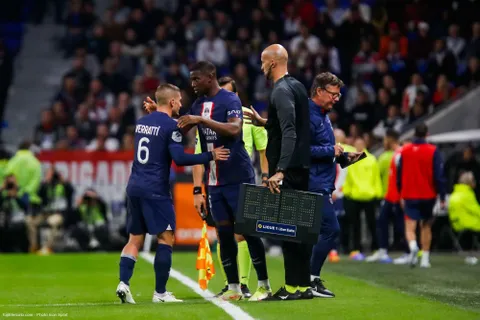 PSG : Galtier se dit “inquiet” pour Verratti, sorti sur blessure
