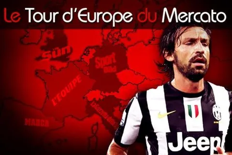 Pirlo, Suarez, David Luiz… Le Tour d’Europe du mercato