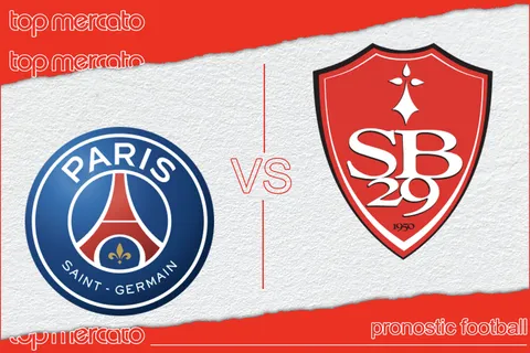 Pronostic PSG – Brest et meilleures cotes à jouer