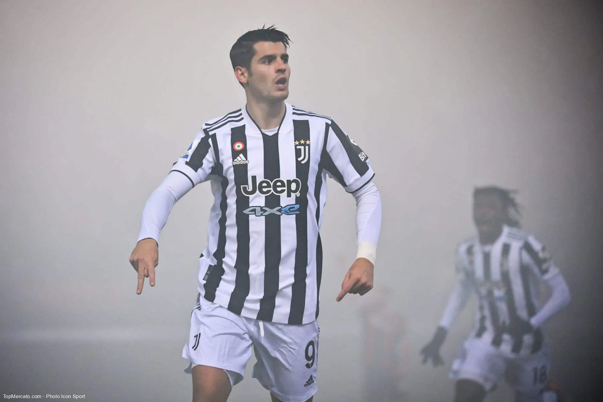 Alvaro Morata, match Bologne-Juventus Turin