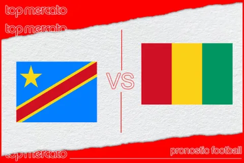 Pronostic RD Congo – Guinée et meilleures cotes