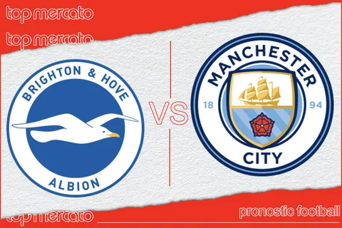 Pronostic Brighton Manchester City et meilleures cotes à jouer – Premier League (25/04/2024)