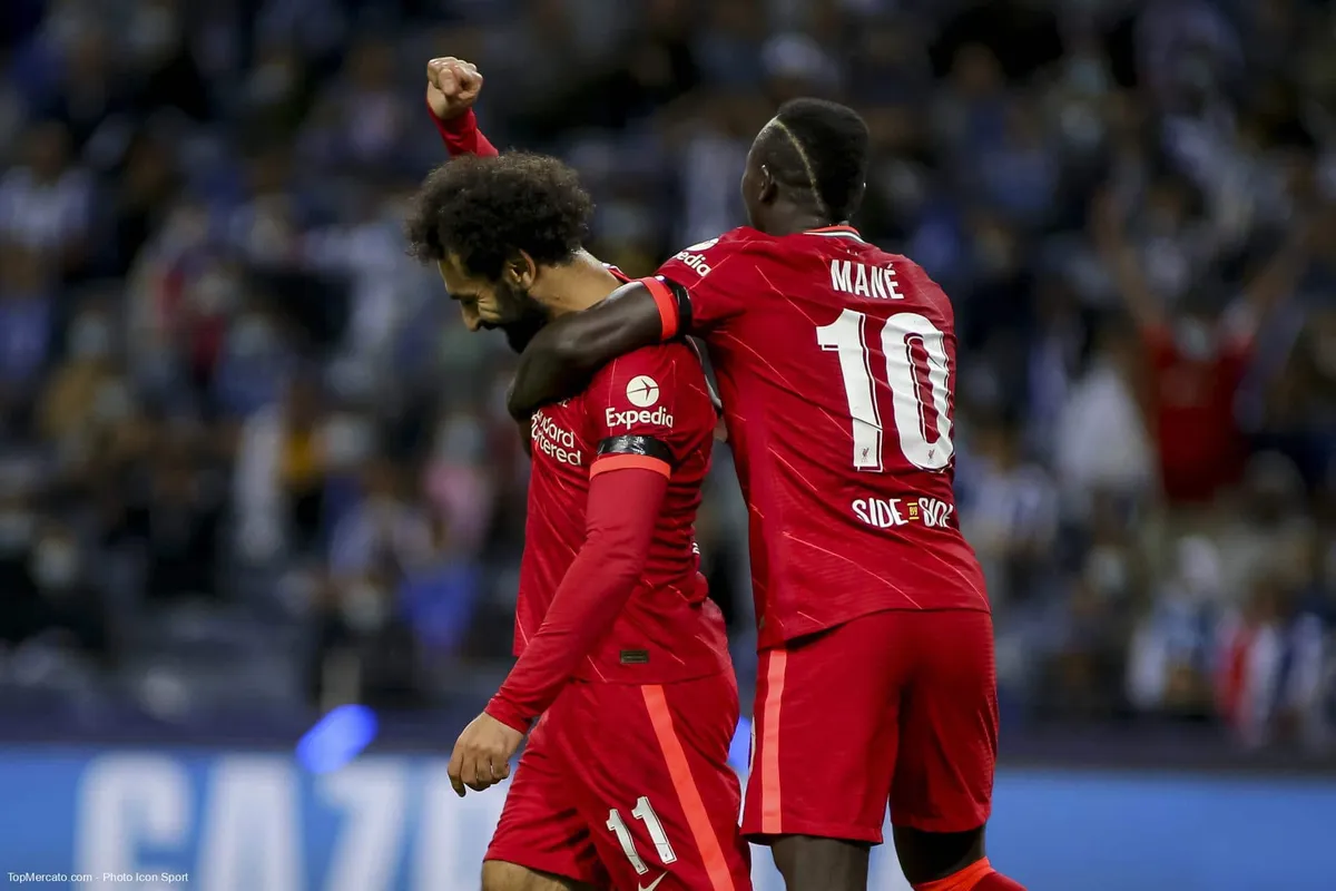 Mohamed Salah et Sadio Mané, Liverpool