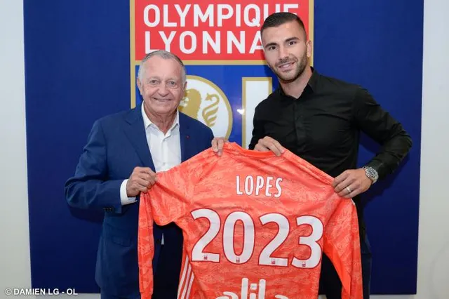 OL : le nouveau salaire d’Anthony Lopes révélé