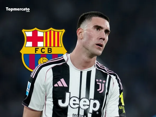 Mercato Barça : Dusan Vlahovic prêt à faire un effort financier pour doubler Julian Alvarez en pointe
