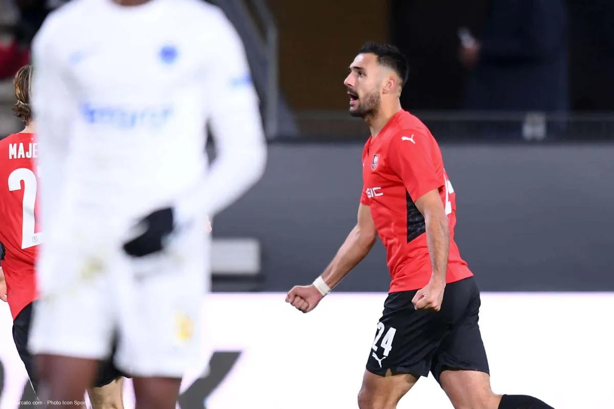 Gaëtan Laborde, match SRFC Stade Rennais-Vitesse Arnhem