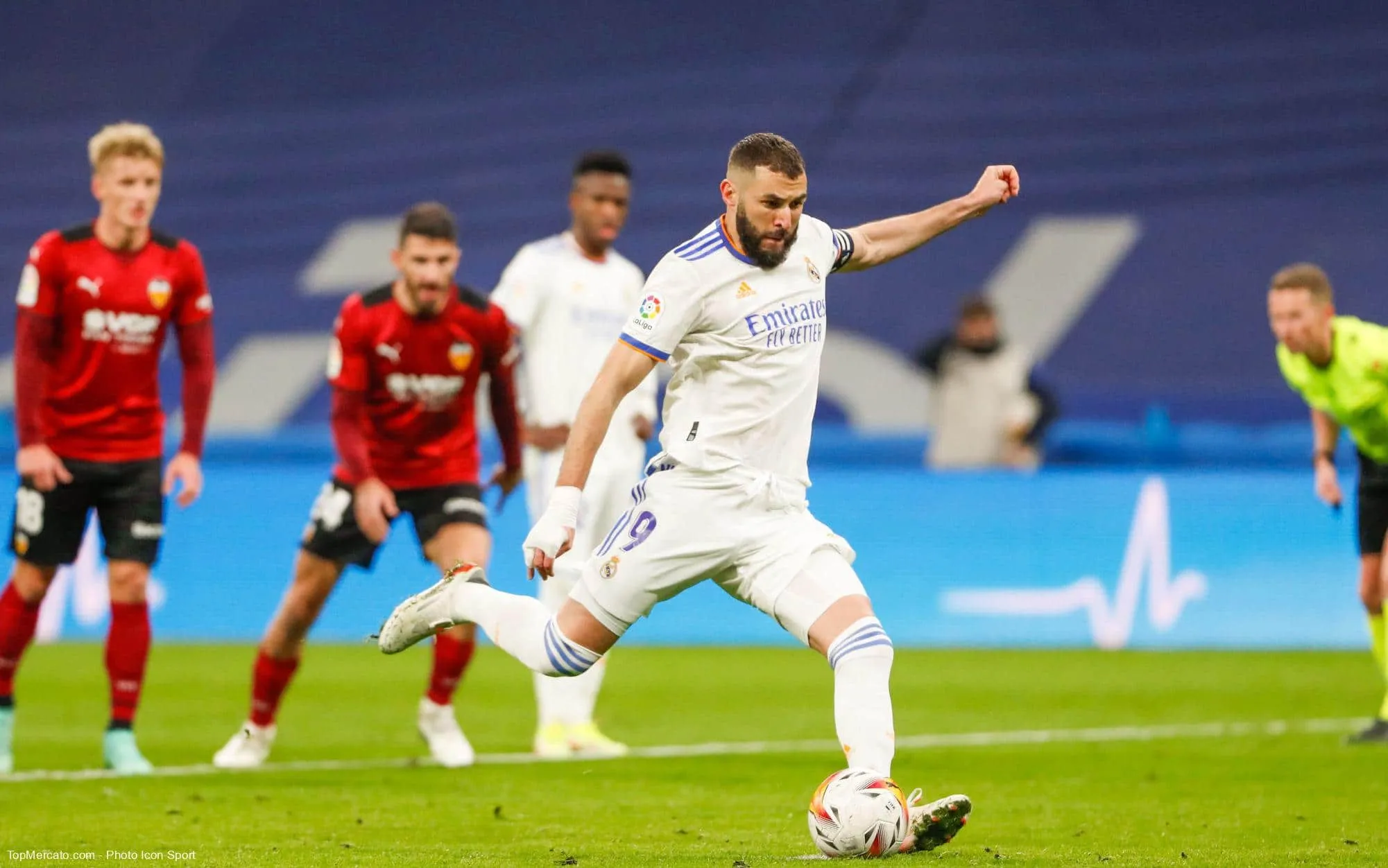 Karim Benzema, match Real Madrid-FC Valence