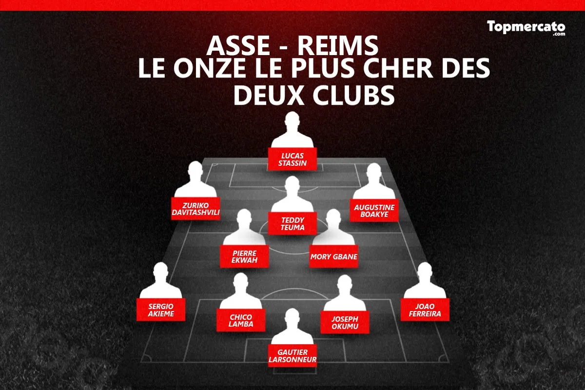 ASSE Reims 11 le plus cher