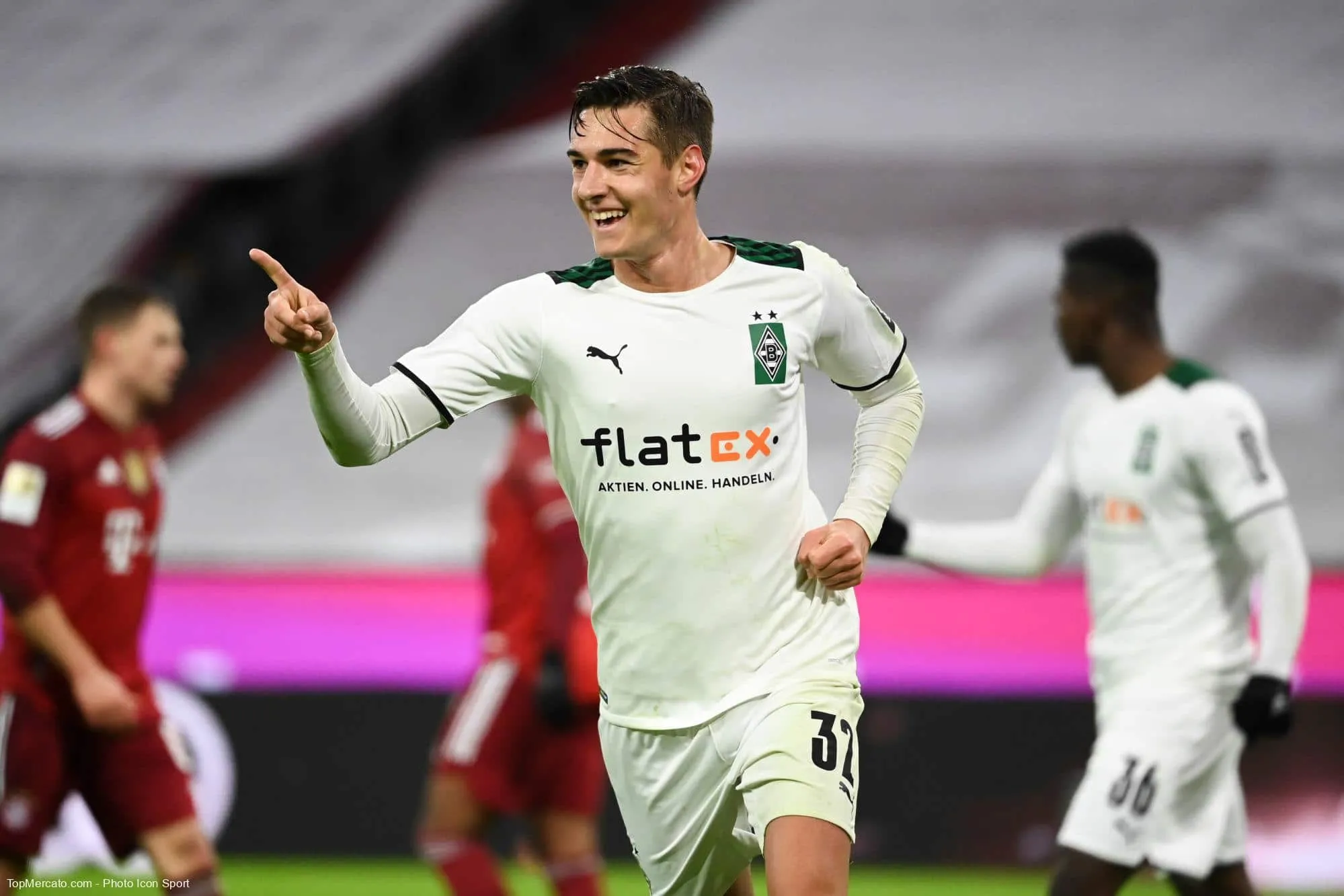 Florian Neuhaus, match Bayern Munich-Mönchengladbach