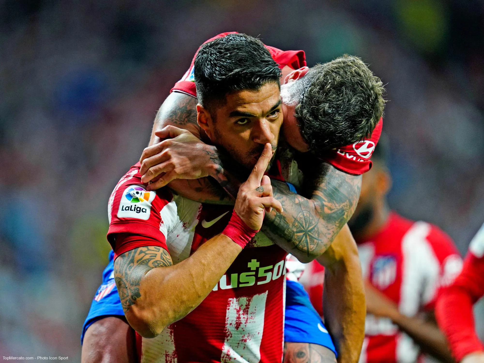 Luis Suarez, Rodrigo de Paul, FC Barcelone, Barça