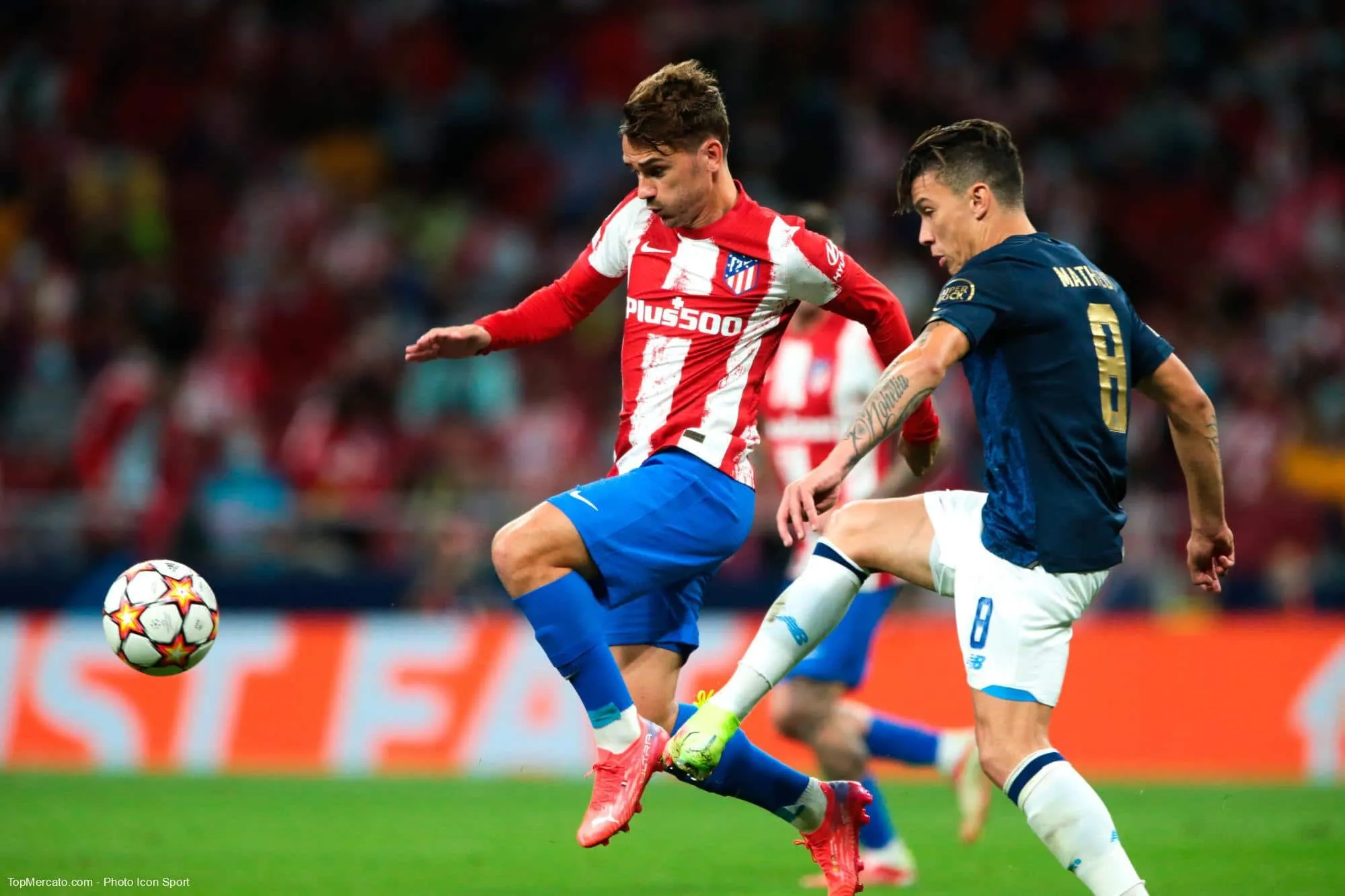 Antoine Griezmann, match Atletico Madrid - RB Leipzig