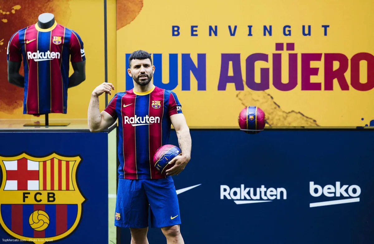 Sergio Agüero, Barça