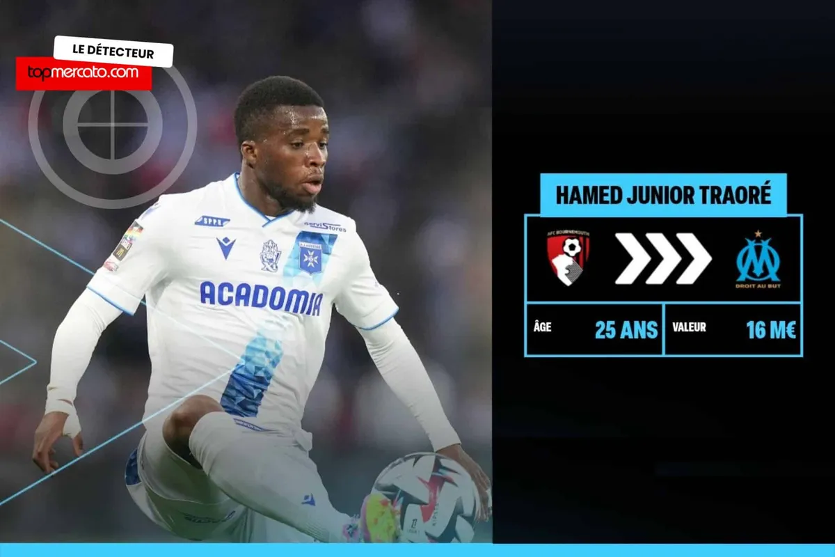 Mercato OM : la rumeur Hamed Junior Traoré passée au Détecteur TM