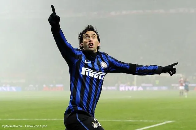Milito sur la rampe de départ à l’Inter Milan
