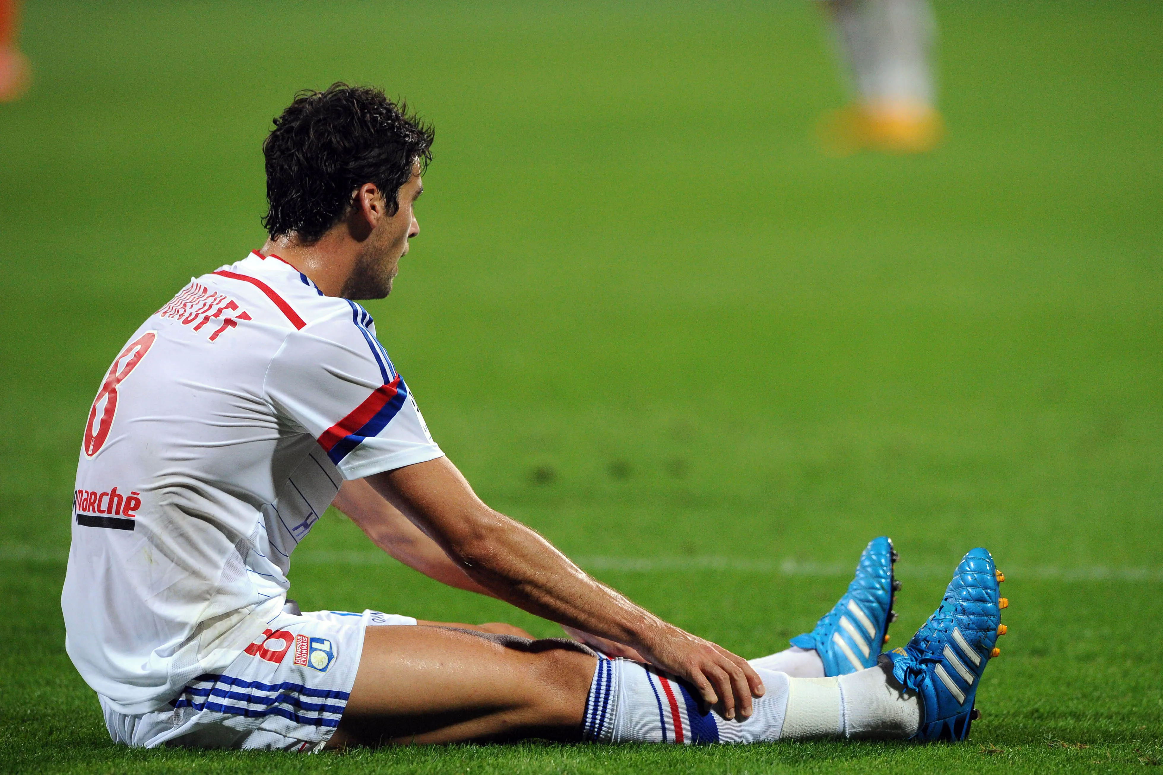 Yoann Gourcuff blessé en 2014 avec Lyon