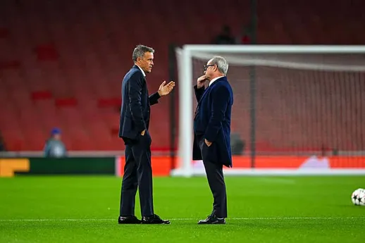 Luis Enrique, Luis Campos, PSG