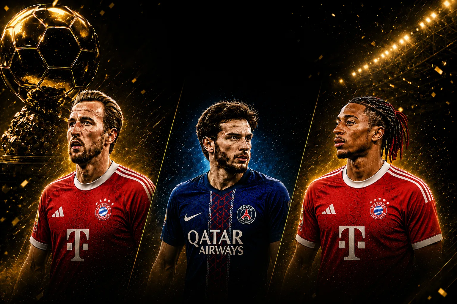Le Top 12 des favoris du Ballon d’Or 2026