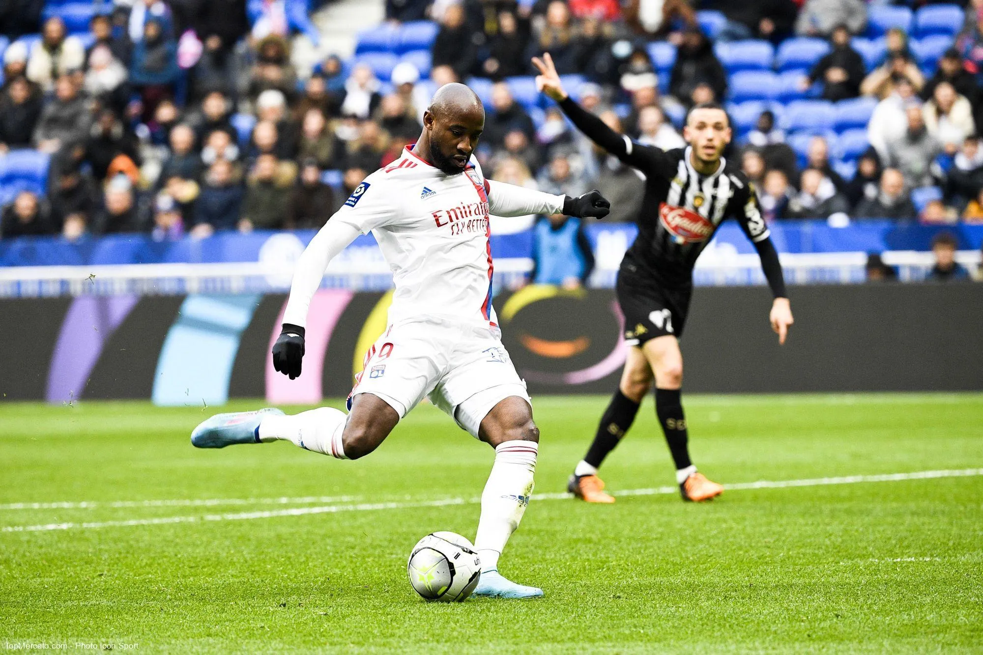 Moussa Dembélé, match OL Olympique Lyonnais-Angers SCO