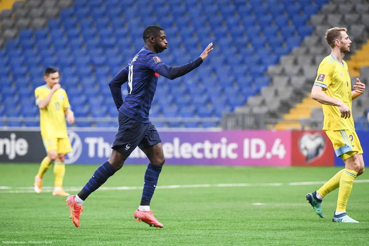 Ousmane Dembélé, Kazakhstan-France