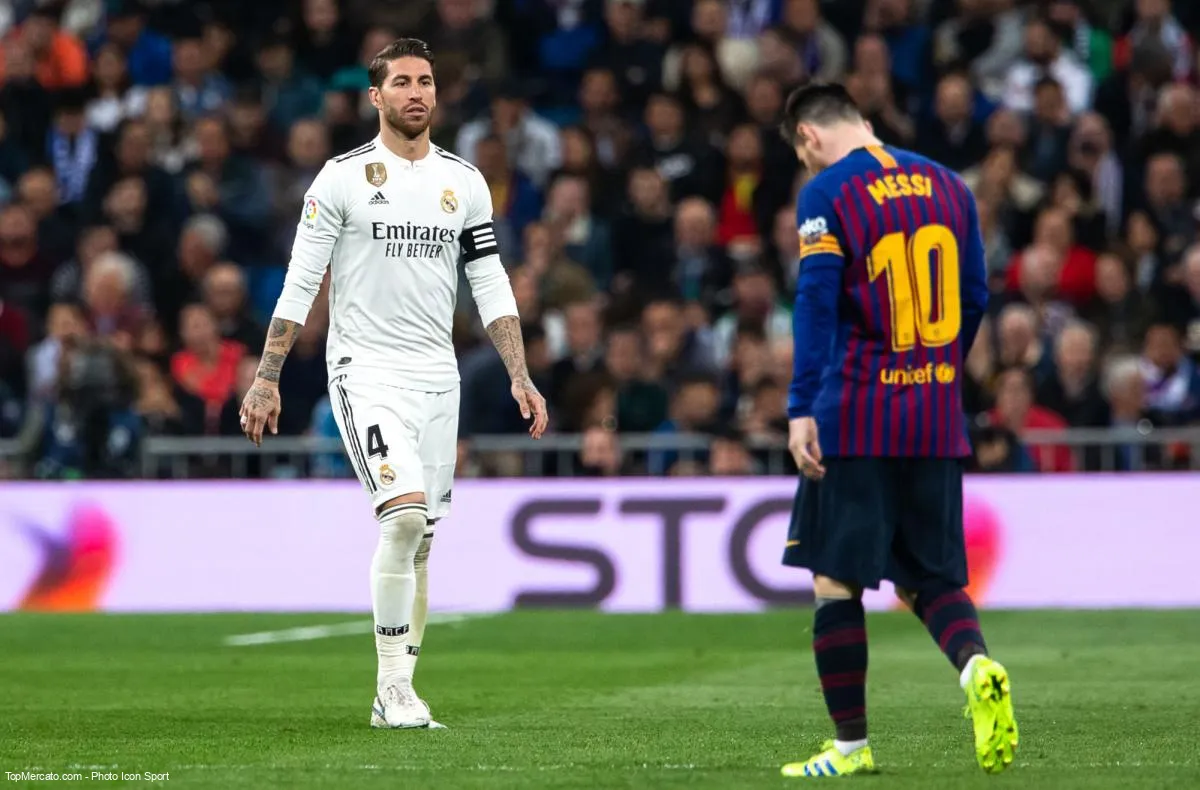 Clasico : Sergio Ramos et Lionel Messi