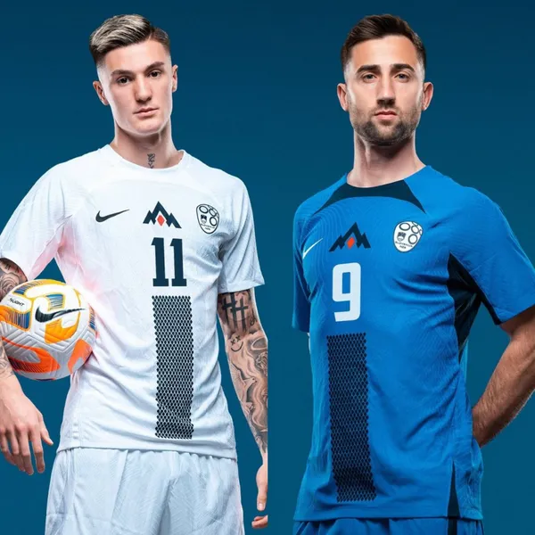 Maillot Slovénie Euro 2024 domicile extérieur
