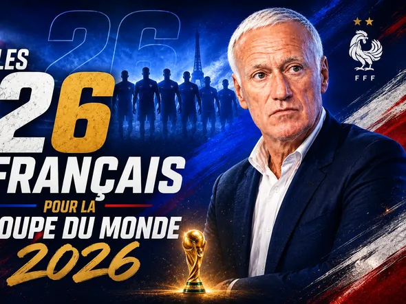 Choisis tes 26 joueurs français pour la Coupe du monde 2026 des Bleus