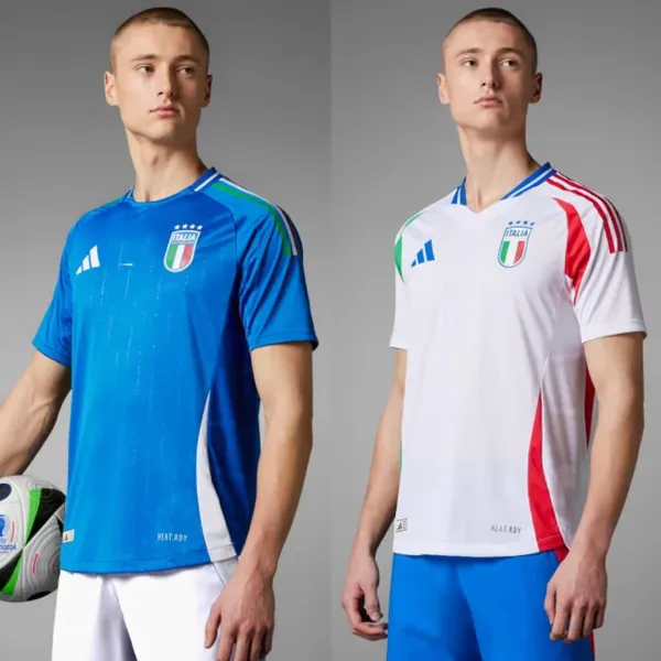 Maillot Italie Euro 2024 domicile extérieur
