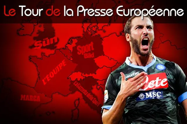 Monaco a manqué ses débuts, la folie Higuain s’est emparée de la Juventus… Le Tour d’Europe de la presse