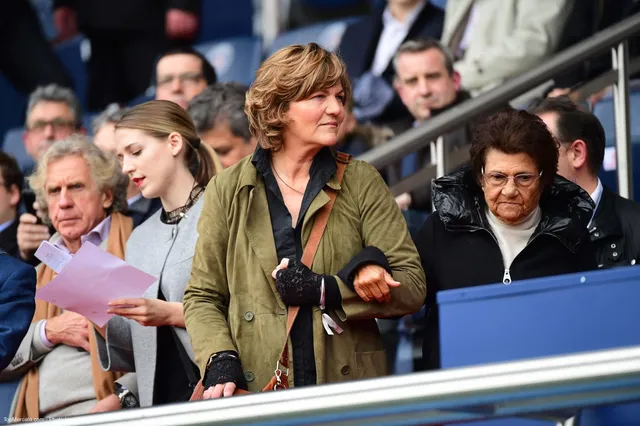 EdF : recadrage de Mbappé, perte de balle de Pogba…Véronique Rabiot a fait des siennes en tribunes
